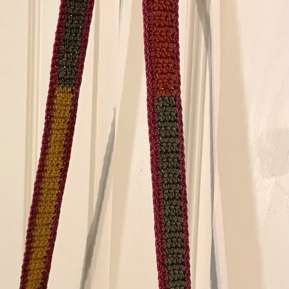 The Sak Brand Chevron Crossbody Bag, Purse - Picture 3 of 5